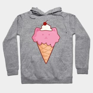 Cherry Meow Ice Cream Hoodie